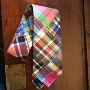 Brooks Brothers Cotton Madras Tie